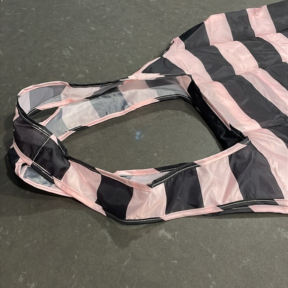 Victoria’s Secret Striped Packable Foldable Tote Bag - Picture 6 of 11